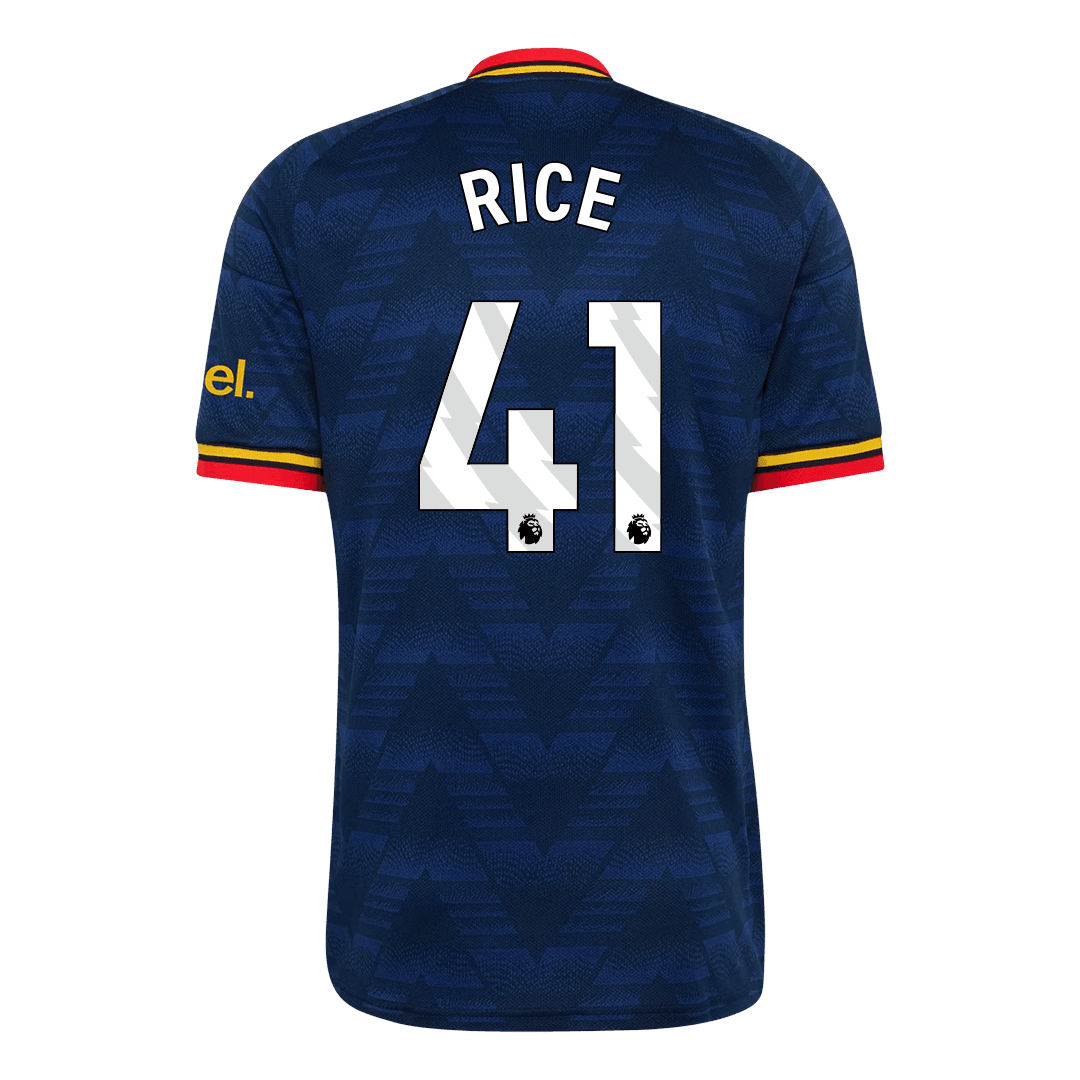 RICE #41 Arsenal Fora Camisa 2026/27 Azul