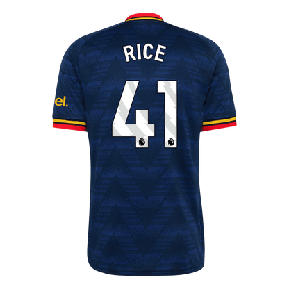 RICE #41 Arsenal Fora Camisa 2026/27 Azul