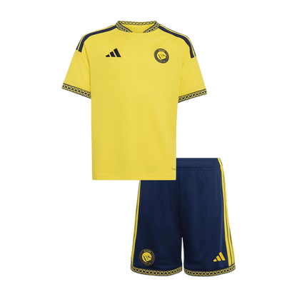 Al Nassr Infantil 
 Casa Futebol Camisa 2026/27 Amarelo