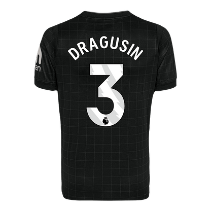 DRAGUSIN #3 Tottenham Hotspur Fora Camisa 2025/26 Preto
