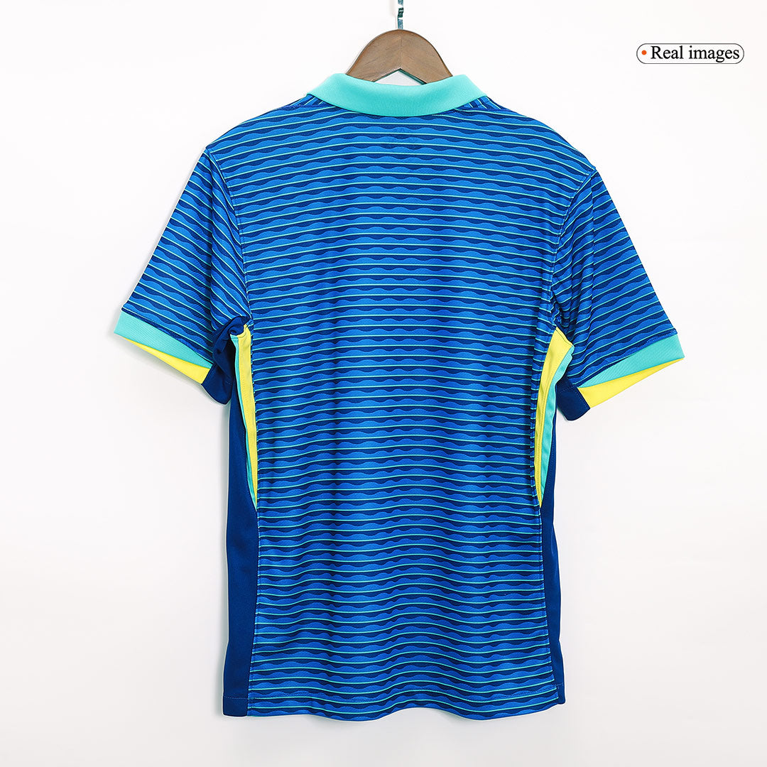 Camisola de futebol do Brasil fora de casa personalizada 2024