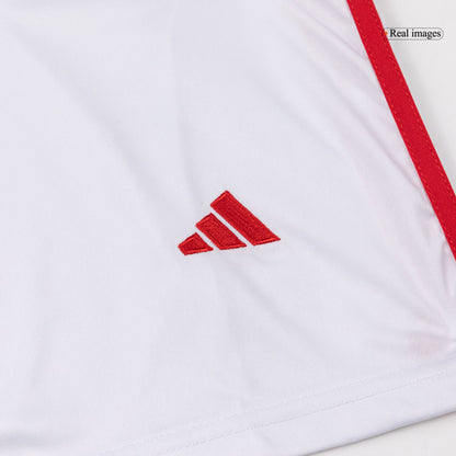 Benfica Infantil 
 Fora Terceira Futebol Camisa 2025/26 Branco