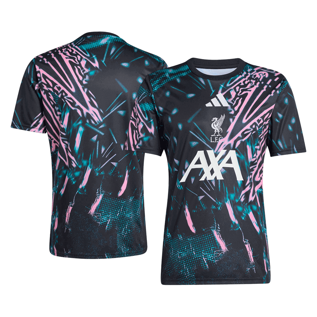 Liverpool Camisa de pré-jogo 2025/26 Preto