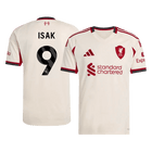 ISAK #9 Liverpool Fora Camisa 2025/26- Branco