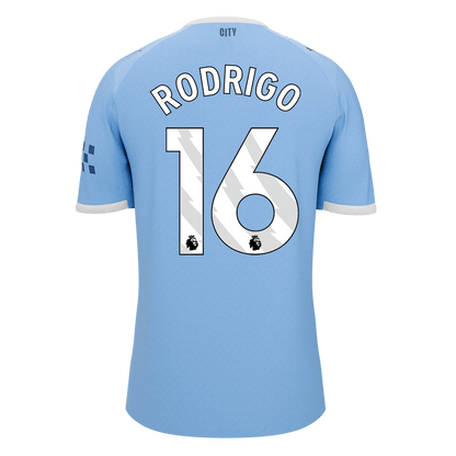 【Super Qualidade】RODRIGO #16 Manchester City
 Casa Futebol Camisa 2025/26 Azul