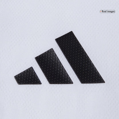 Autêntico MBAPPÉ #9 Real Madrid Casa Futebol Camisas 2025/26 Branco