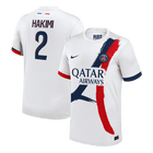 HAKIMI #2 PSG Fora Camisa 2025/26 Branco