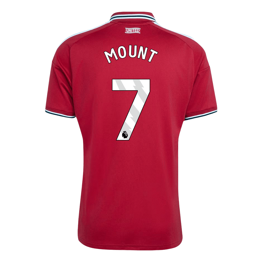 MOUNT #7 Manchester United Casa Camisa 2026/27 Vermelho