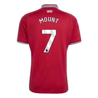 MOUNT #7 Manchester United Casa Camisa 2026/27 Vermelho