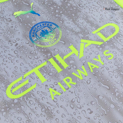 Manchester City 
 Fora Terceira Camisa Conjunto(Camisa+Calções+Meias) 2025/26