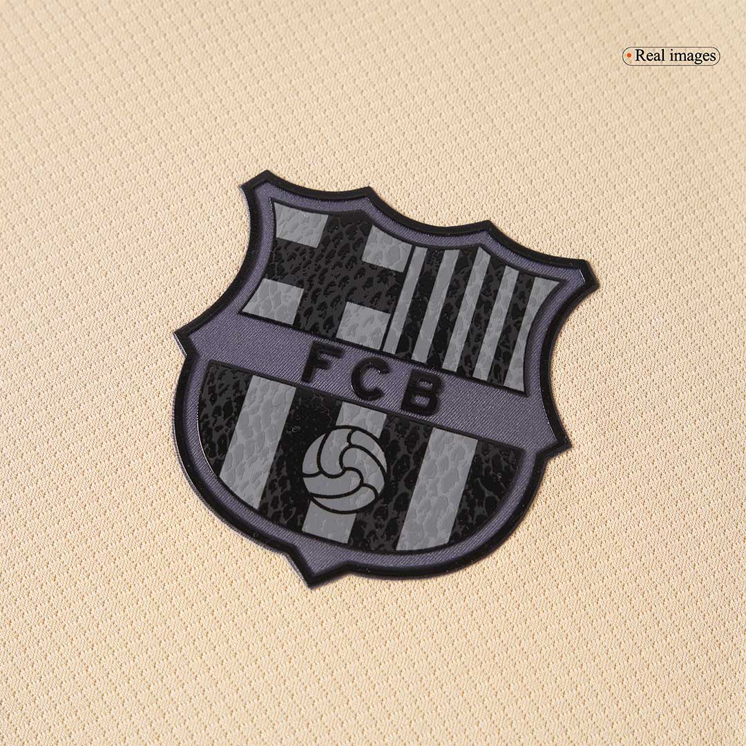 Barcelona Fora Camisa 2025/26- Amarelo