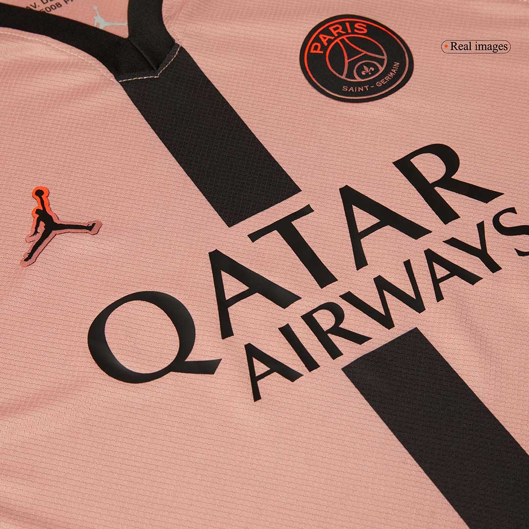 Camisola de futebol KVARATSKHELIA #7 PSG Third Away Custom Shirt 2024/25