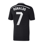 Camisola Retro Real Madrid RONALDO #7 Terceira Fora Camisola de Futebol 2014/15