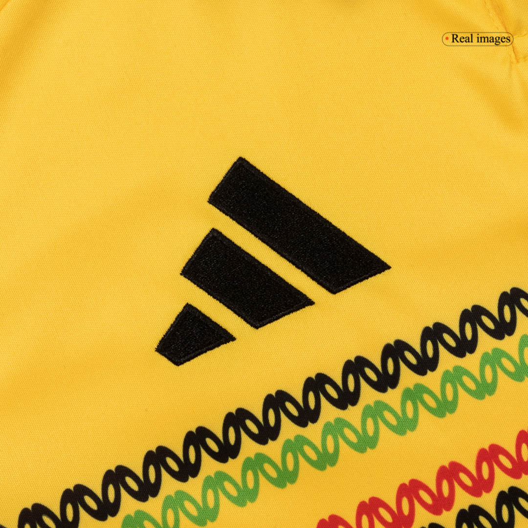 Jamaica Casa Camisa Copa do Mundo 2026 Amarelo - camisola de futebol para adeptos em - imagem 5