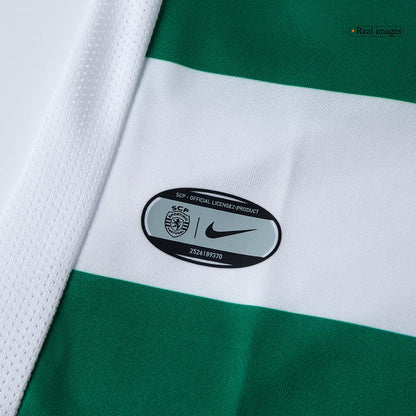 Sporting CP Casa Camisa 2025/26-Verde&branco