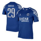 BARCOLA #29 PSG Fora Quarta Camisa Marinha - UCL