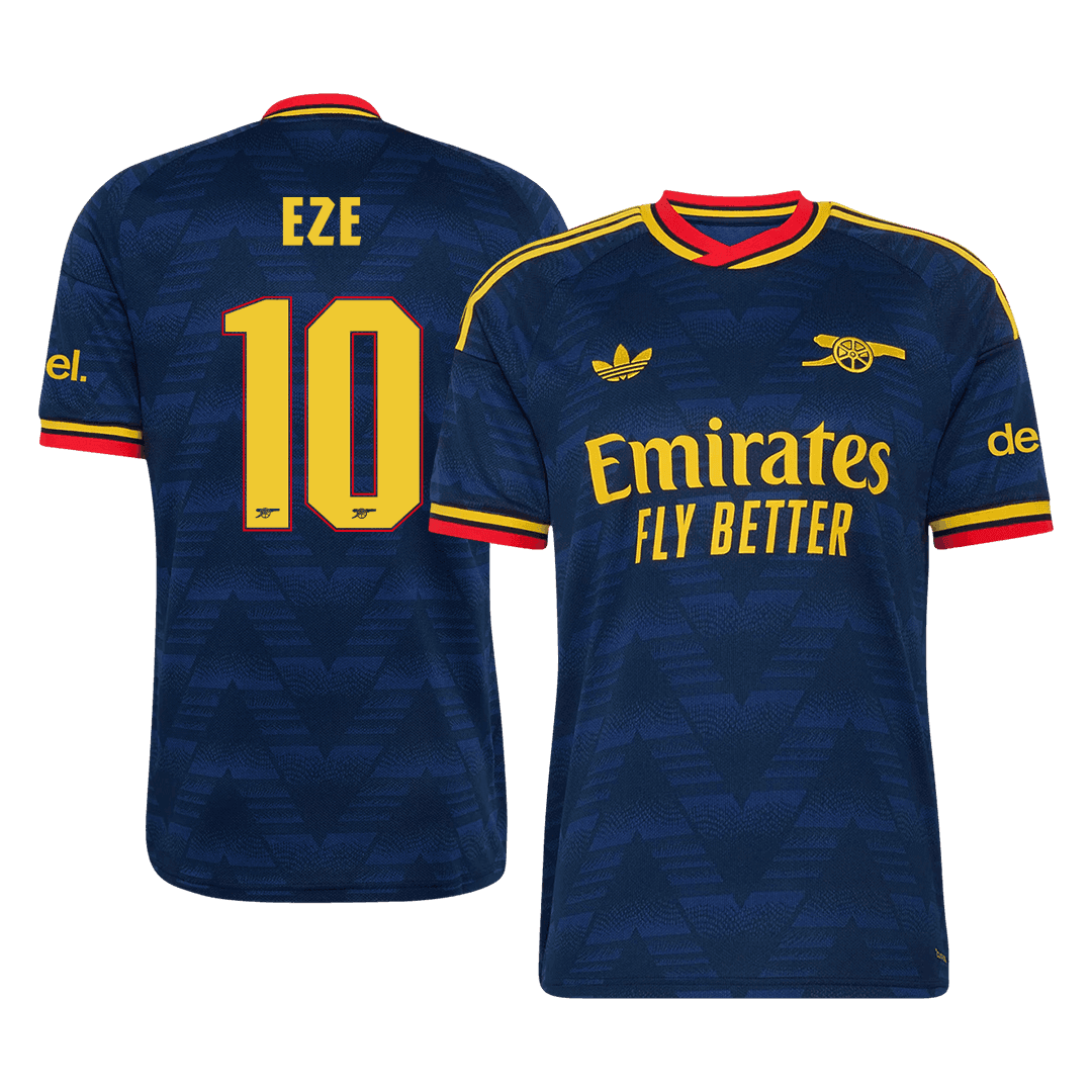 EZE #10 Arsenal Fora Camisa 2026/27 Azul UCL