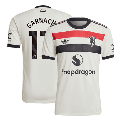 Camiseta de fútbol auténtica GARNACHO #17 Manchester United 3.ª equipación 2024/25