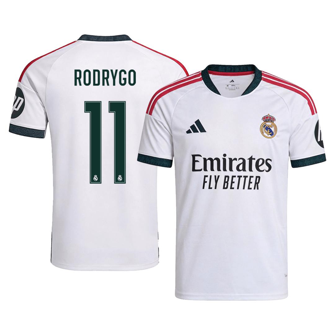 【Super Qualidade】RODRYGO #11 Real Madrid
 Casa Futebol Camisa 2026/27 Branco