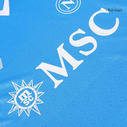 Camisola de futebol autêntico Napoli Home 2024/25