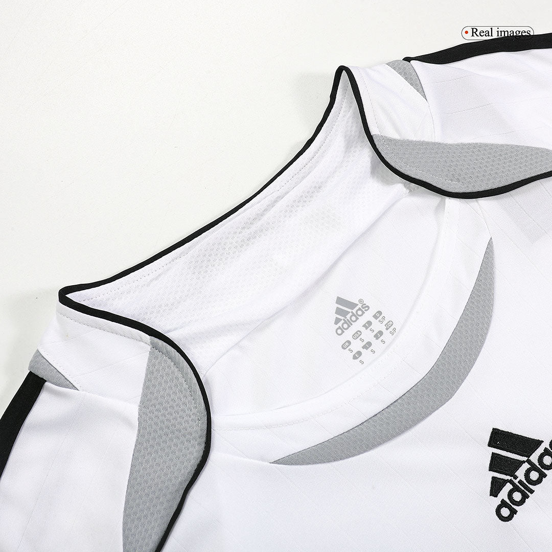 Retrô Real Madrid Casa Camisa 2006/07 Branco