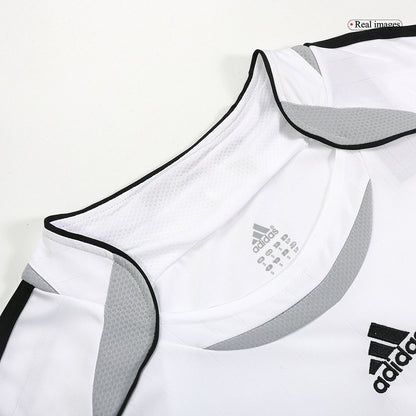 Retrô Real Madrid Casa Camisa 2006/07 Branco