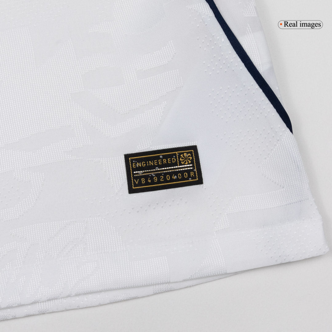 Versão do Jogador BELLINGHAM #10 England Casa Copa do Mundo Futebol Camisas 2026 Branco