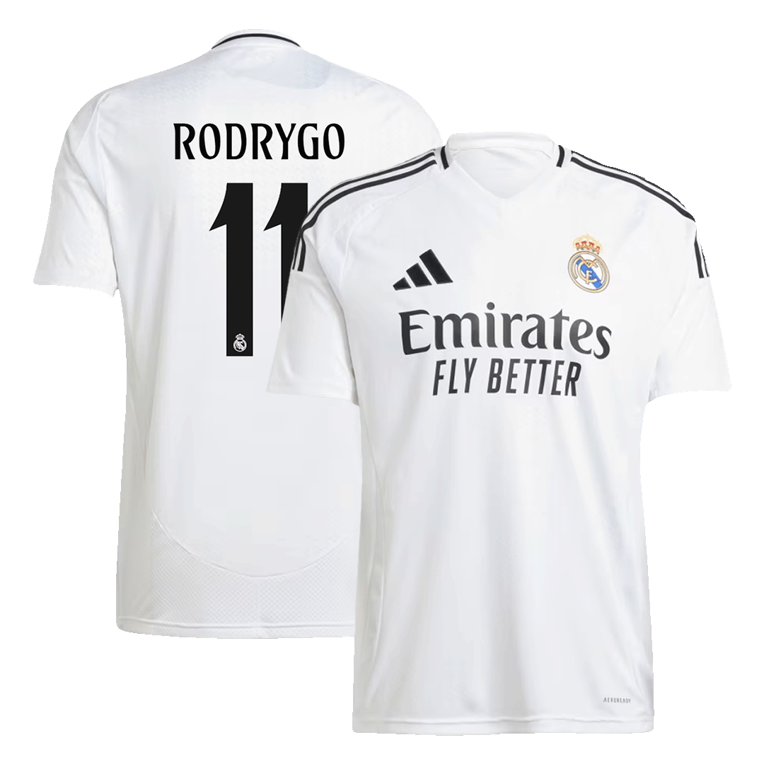 Real Madrid football shirt RODRYGO #11 Home 2024/25