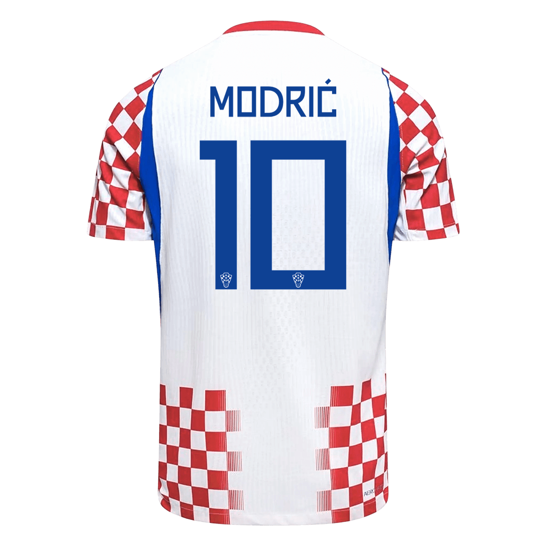 Versão do Jogador MODRIĆ #10 Croatia Casa Copa do Mundo Futebol Camisas 2026