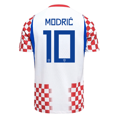 Versão do Jogador MODRIĆ #10 Croatia Casa Copa do Mundo Futebol Camisas 2026