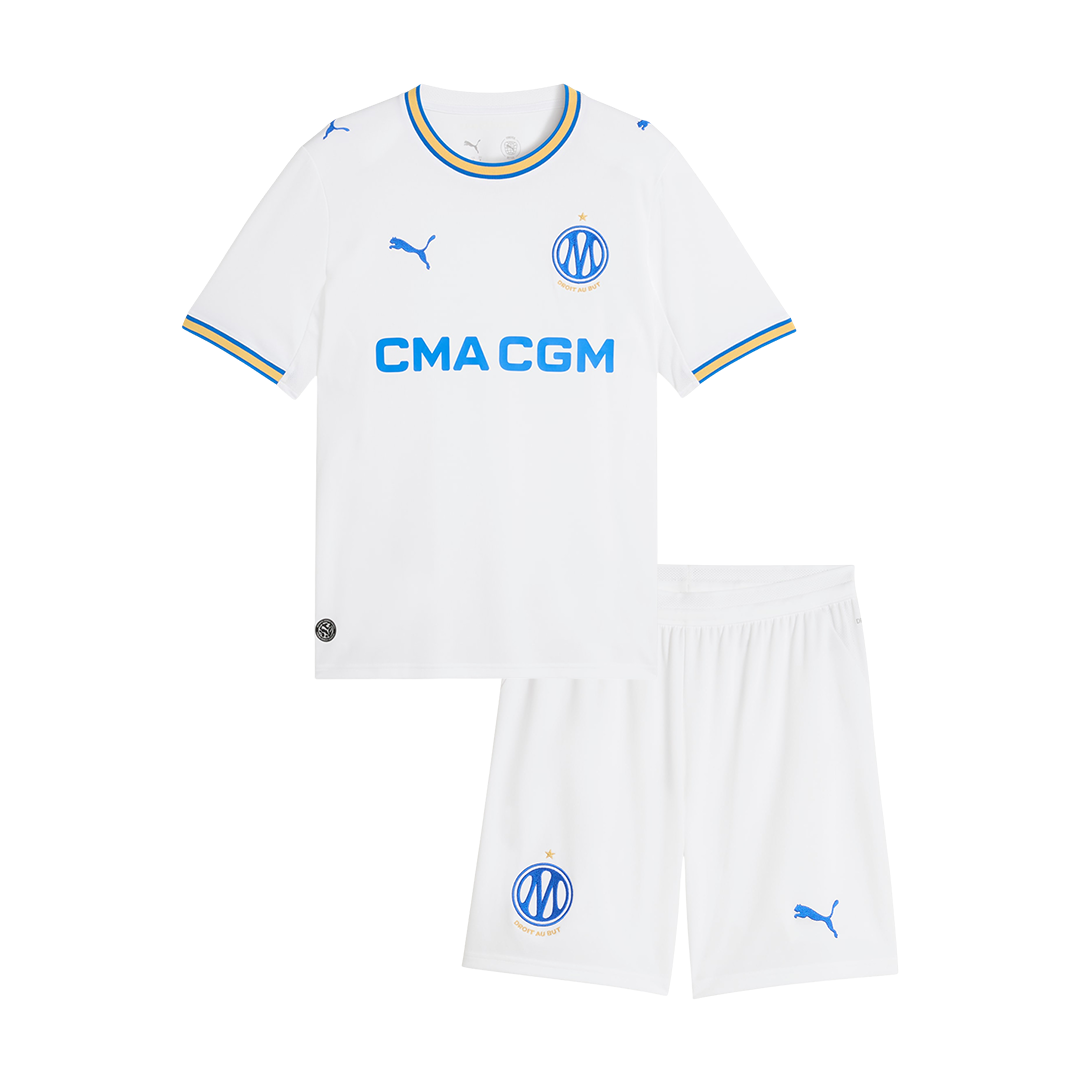 Marseille Infantil 
 Casa Futebol Camisa 2026/27 Branco