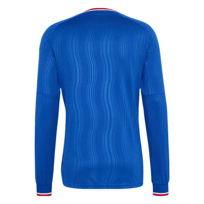 Manchester United Fora Manga comprida Camisa 2026/27 Azul