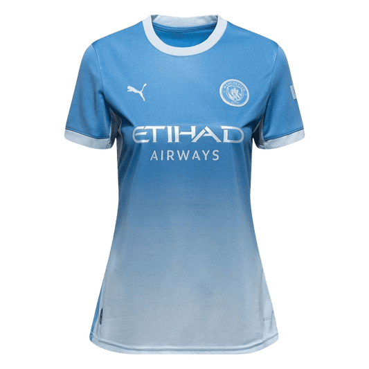 Mulheres Manchester City Principal Camisa 2026/27 Azul