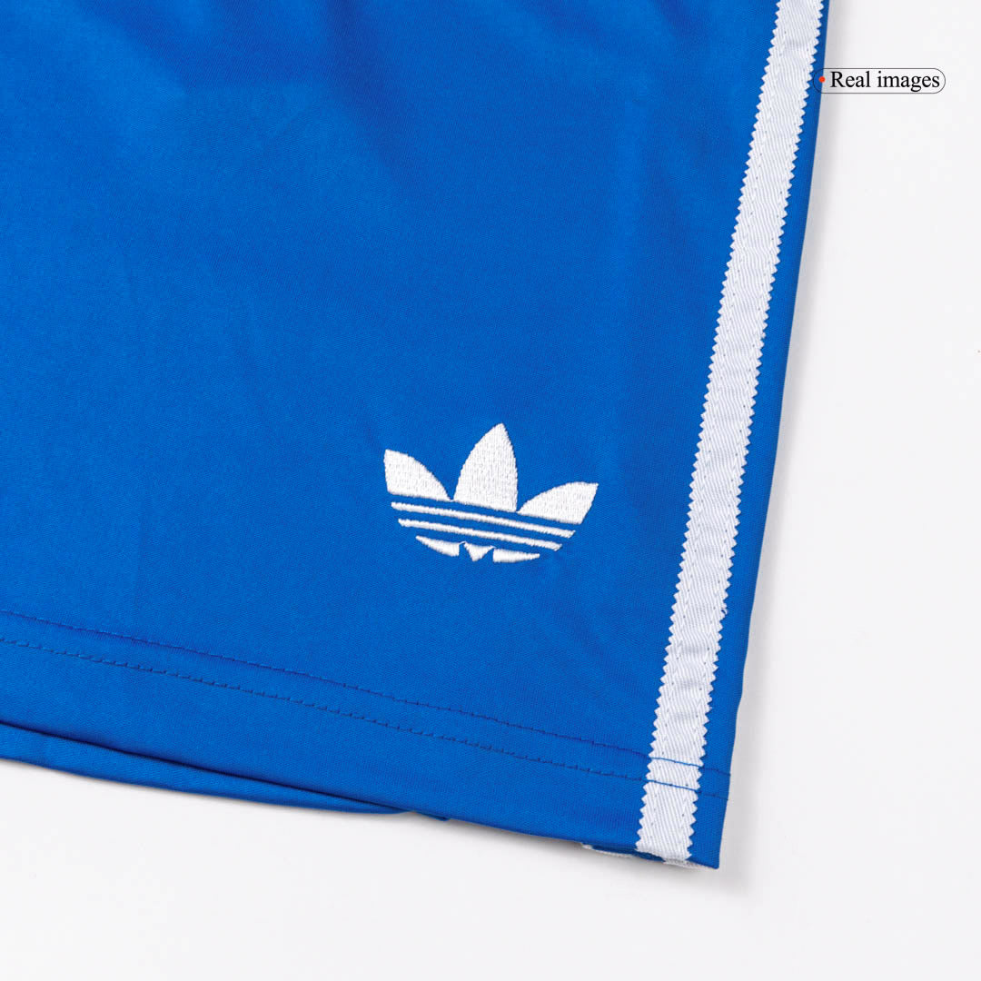 Real Madrid 
 Fora Terceira Camisa Conjunto(Camisa+Calções+Meias) 2025/26 Azul