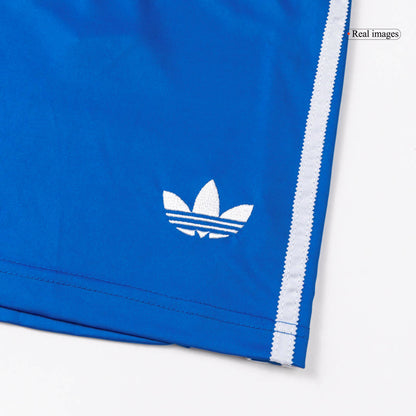 Real Madrid 
 Fora Terceira Camisa Conjunto(Camisa+Calções+Meias) 2025/26 Azul