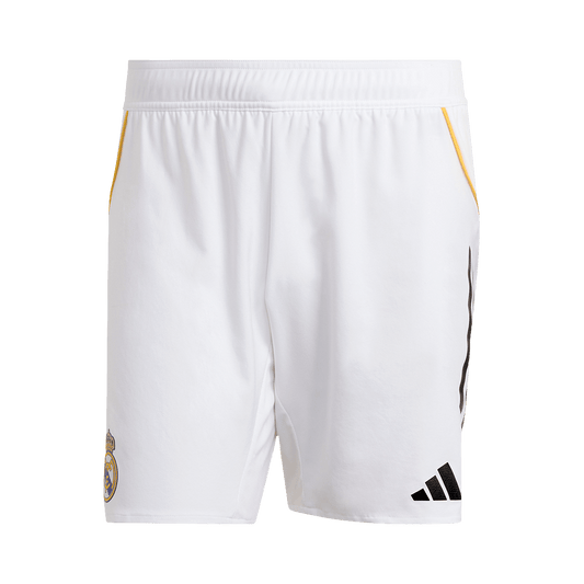 Autêntico Real Madrid Casa Futebol Camisas 2025/26 Branco