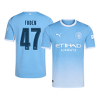 FODEN #47 Manchester City Casa Camisa 2026/27 Azul UCL