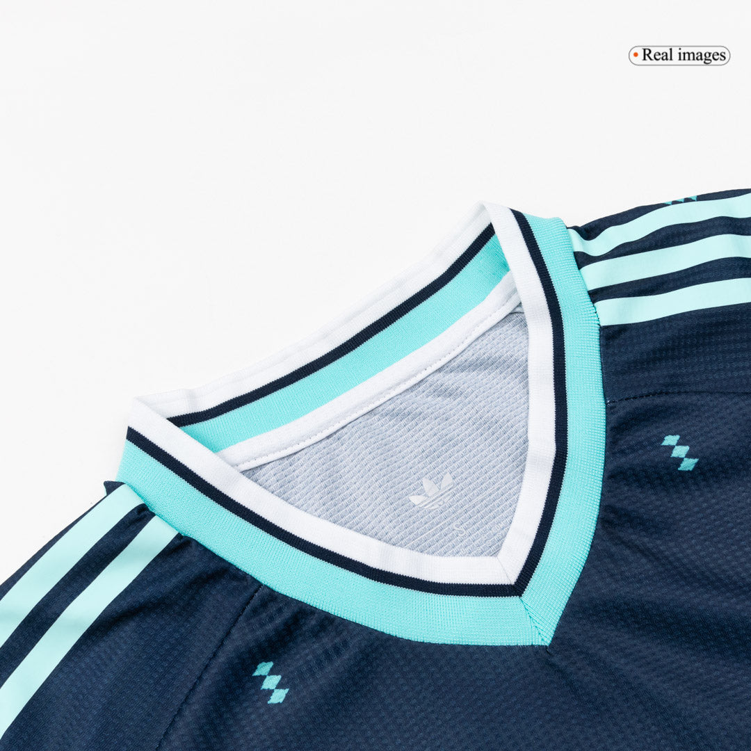 Versão do Jogador WIRTZ #17 Germany Fora Copa do Mundo Futebol Camisas 2026 Marinha