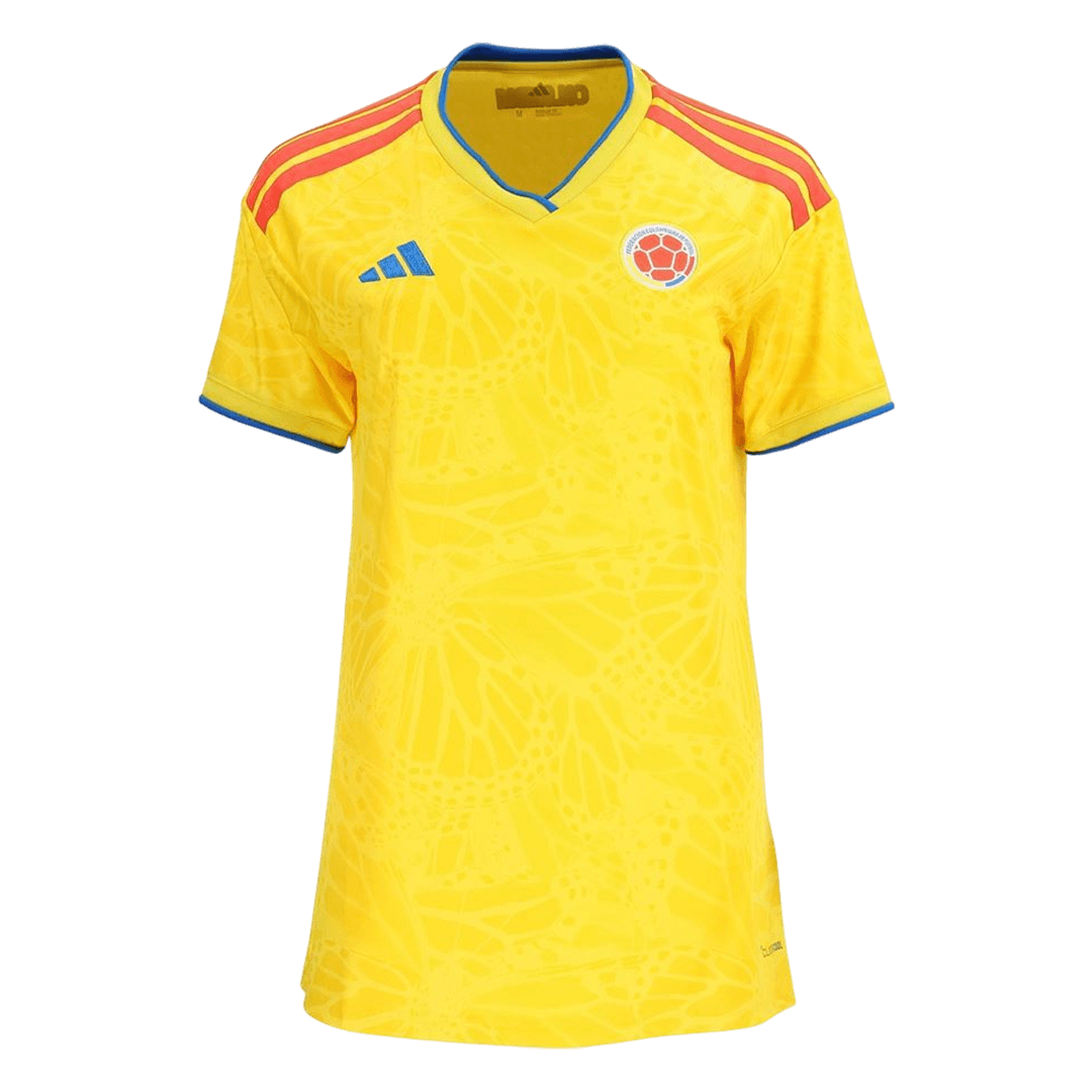Mulheres Colombia Principal Camisa World Cup 2026 Amarelo