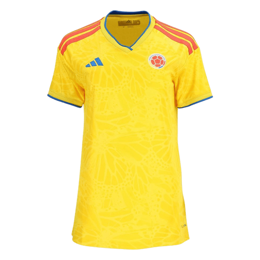 Mulheres Colombia Principal Camisa World Cup 2026 Amarelo