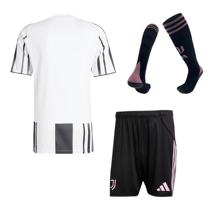 Juventus Casa Camisa Conjunto (Camisa + Calções + Meias) 2025/26