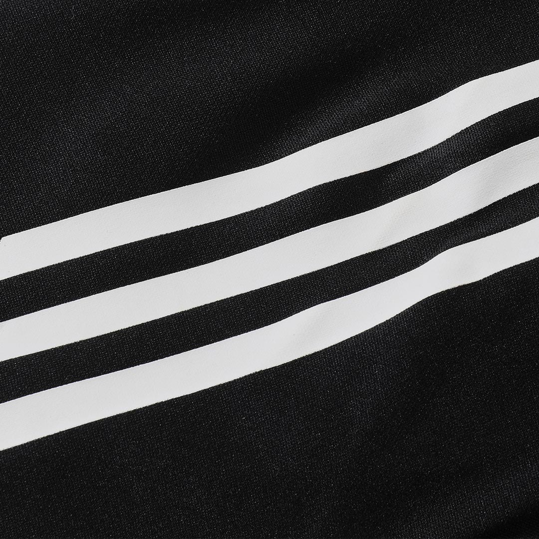 Real Madrid Zíper Moletom Conjunto (Top+Calças) 2025/26 Preto