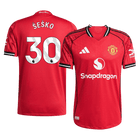 Jogador ŠEŠKO #30 Manchester United Casa Camisa 2025/26 Vermelho