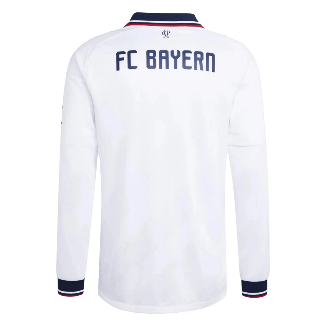 Bayern Munich Fora Manga comprida Camisa 2026/27 Branco