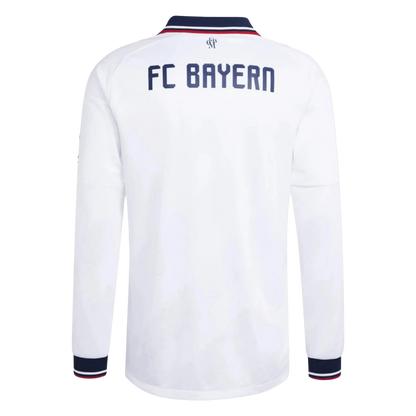 Bayern Munich Fora Manga comprida Camisa 2026/27 Branco