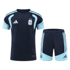 Versão Do Jogador Argentina Copa do Mundo Camisa Conjunto(Camisa+Calções) 2026