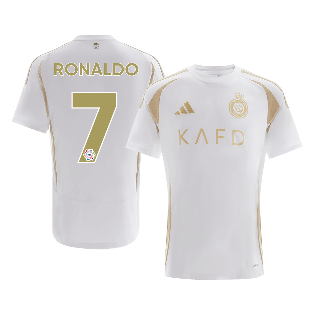 RONALDO #7 Al Nassr Terceira Camisa de Futebol 2024/25 camisola de futebol