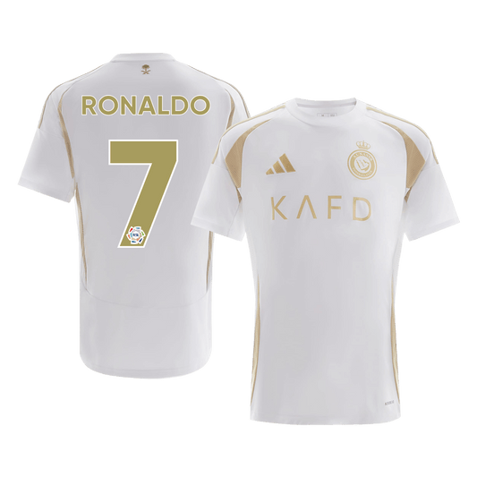 RONALDO #7 Al Nassr Terceira Camisa de Futebol 2024/25 camisola de futebol