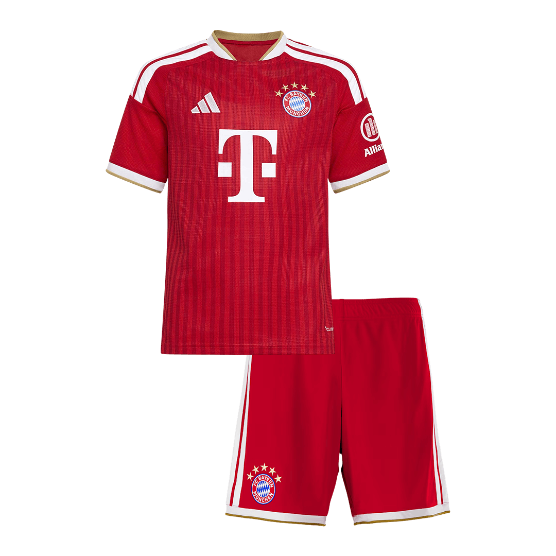 Bayern Munich Infantil 
 Casa Futebol Camisa 2026/27 Vermelho