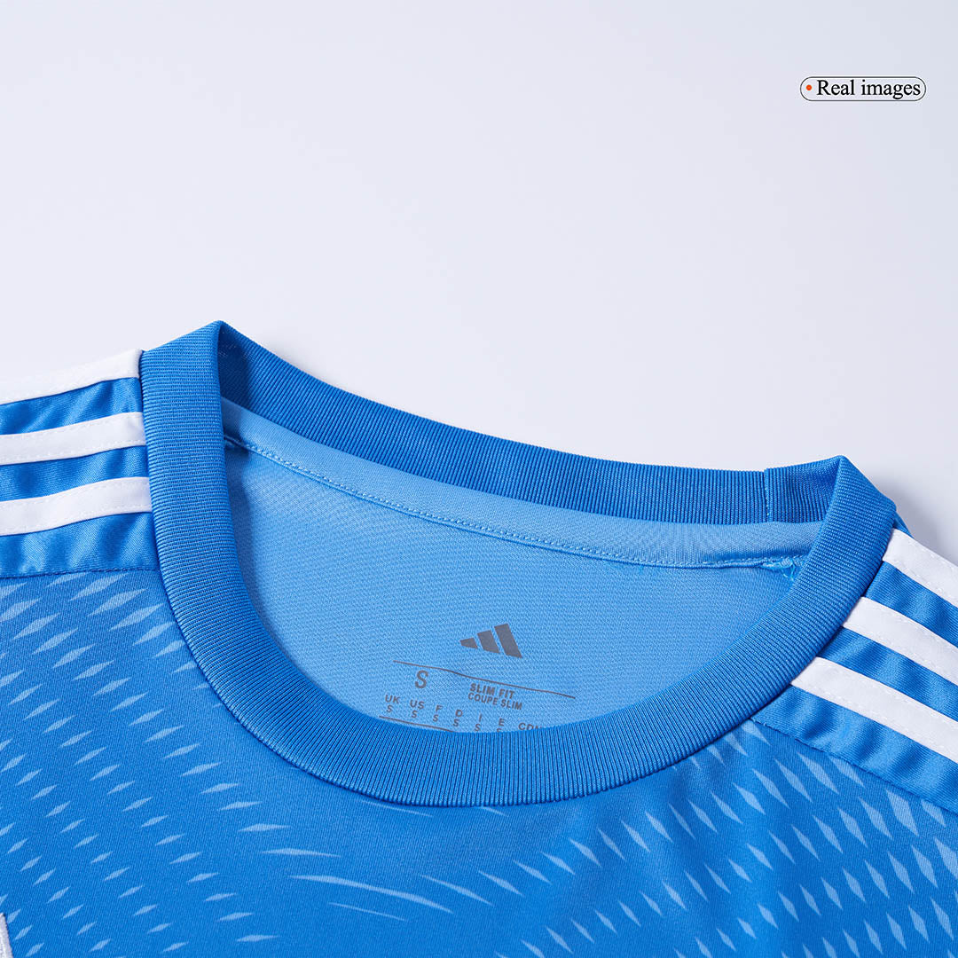 Real Madrid Goleiro Futebol Camisa 2025/26 Azul